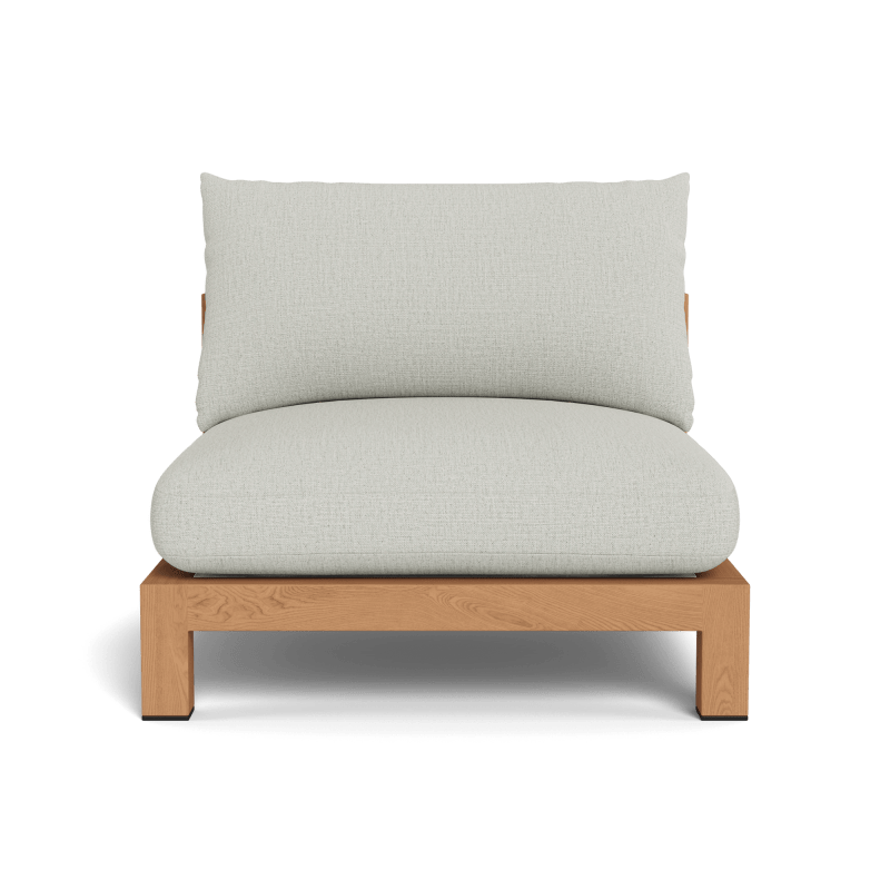 Pacific Teak Armless Single