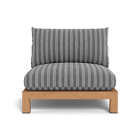 Pacific Teak Armless Single