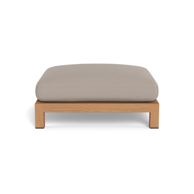 Pacific Teak Ottoman