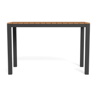 Pacific Teak Rectangle Bar Table