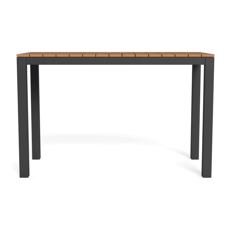 Pacific Teak Rectangle Bar Table