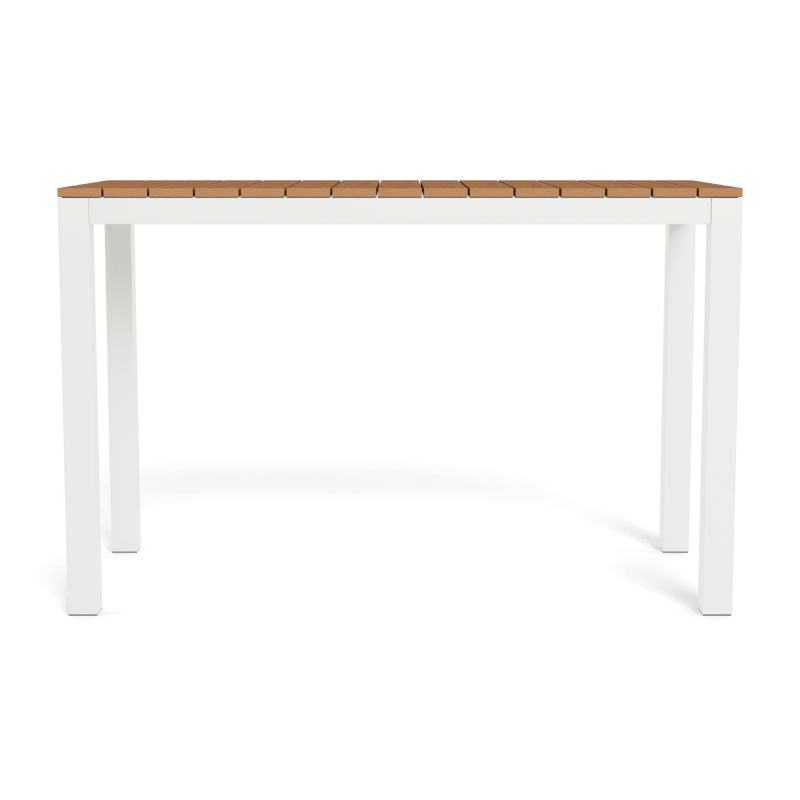 Pacific Teak Rectangle Bar Table