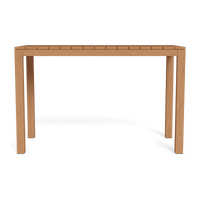 Pacific Teak Rectangle Bar Table