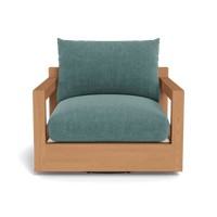 Pacific Teak Swivel Lounge Chair