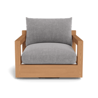 Pacific Teak Swivel Lounge Chair