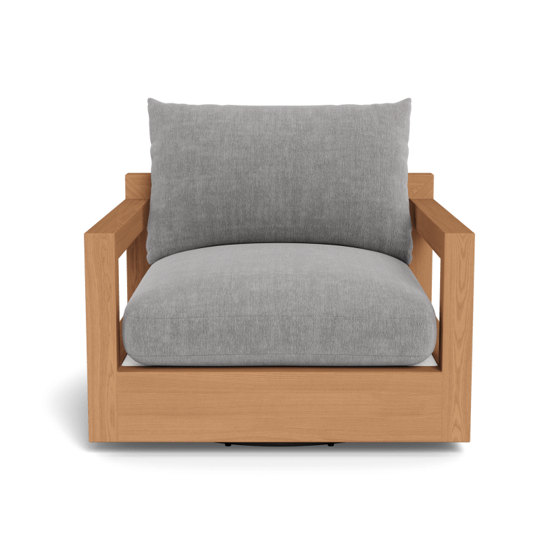 Pacific Teak Swivel Lounge Chair