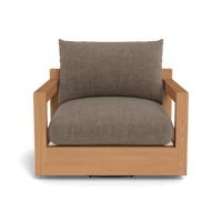 Pacific Teak Swivel Lounge Chair