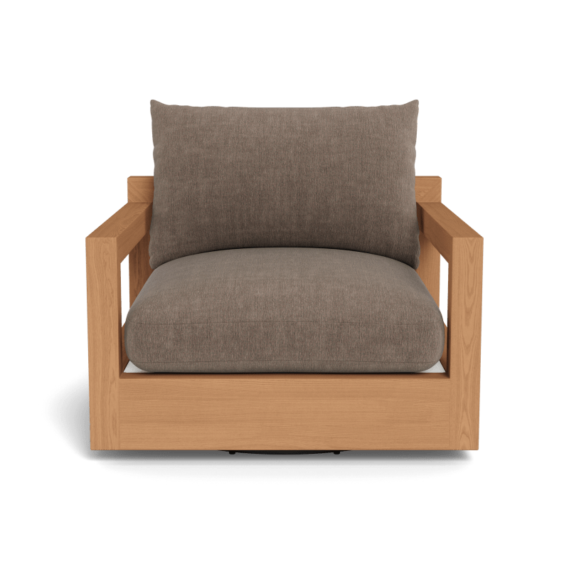 Pacific Teak Swivel Lounge Chair