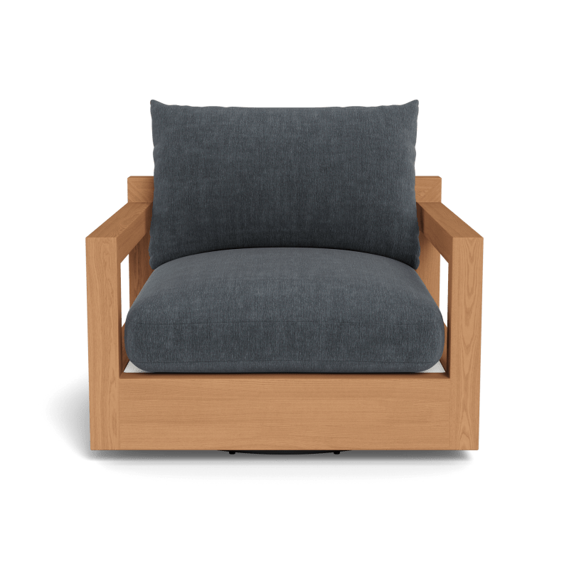 Pacific Teak Swivel Lounge Chair