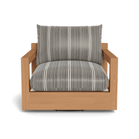 Pacific Teak Swivel Lounge Chair
