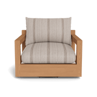 Pacific Teak Swivel Lounge Chair