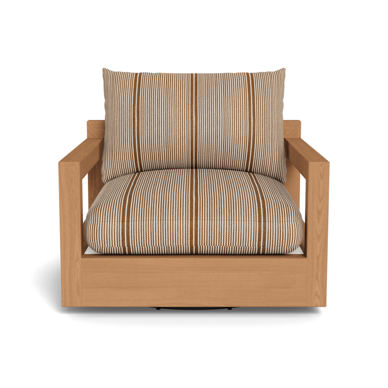 Pacific Teak Swivel Lounge Chair