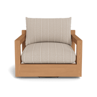 Pacific Teak Swivel Lounge Chair