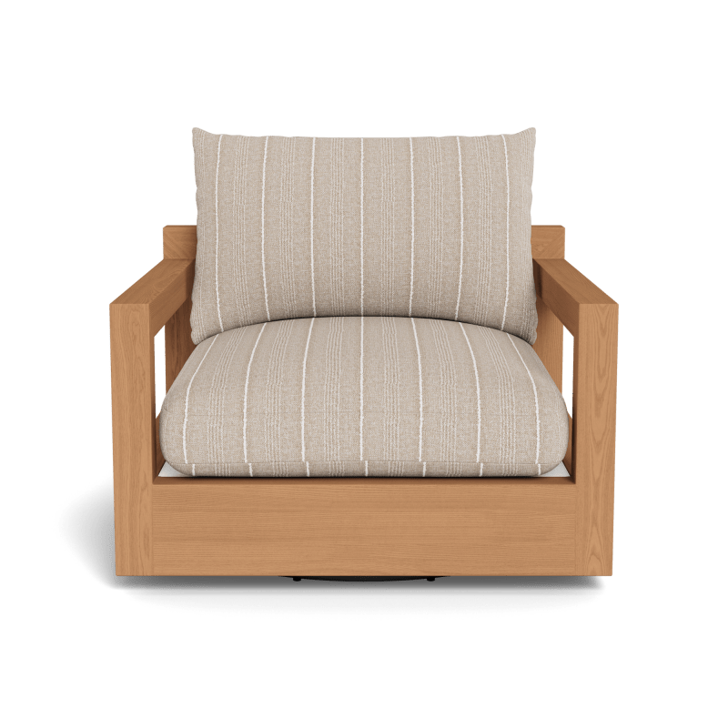 Pacific Teak Swivel Lounge Chair