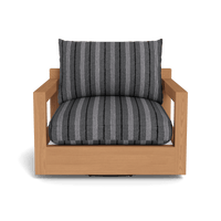 Pacific Teak Swivel Lounge Chair