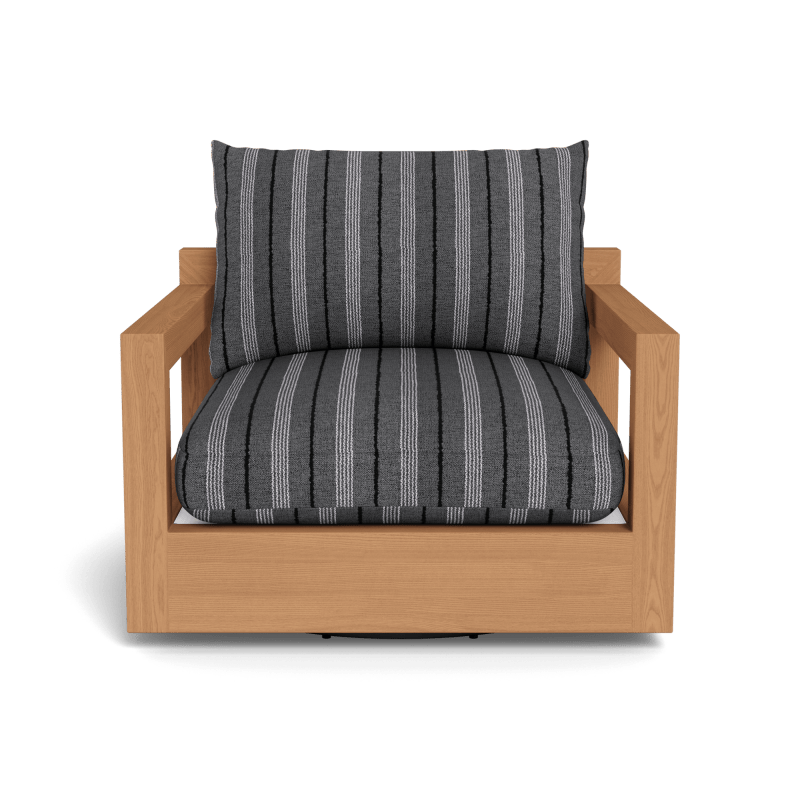 Pacific Teak Swivel Lounge Chair