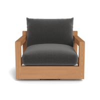 Pacific Teak Swivel Lounge Chair