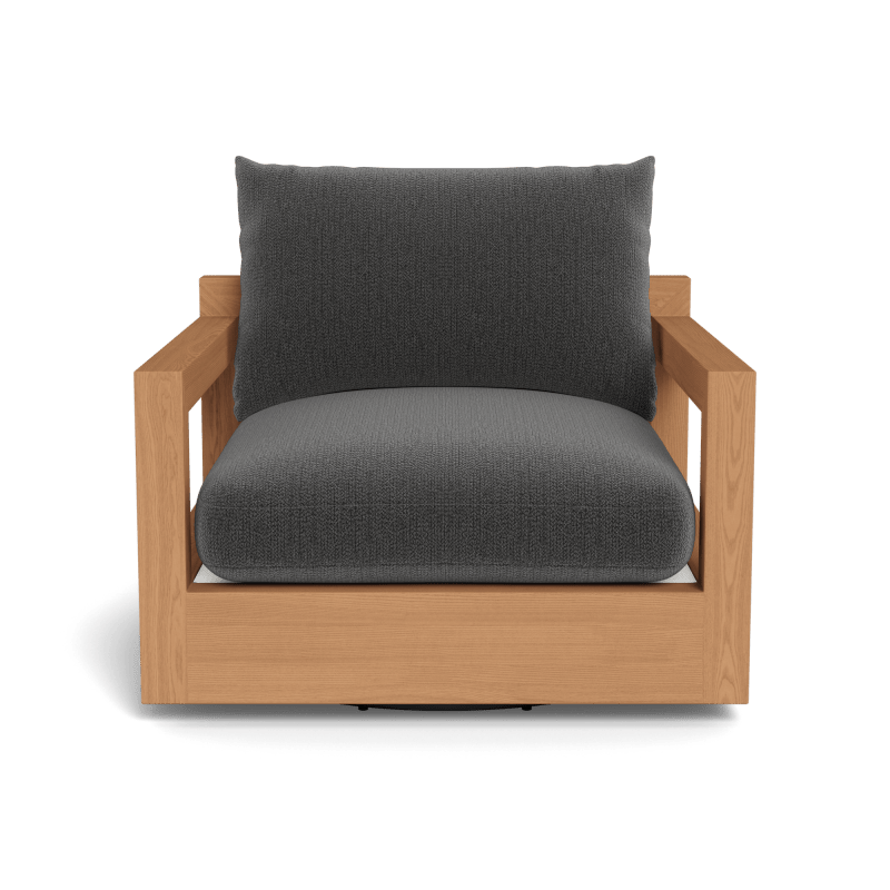 Pacific Teak Swivel Lounge Chair