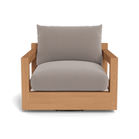 Pacific Teak Swivel Lounge Chair