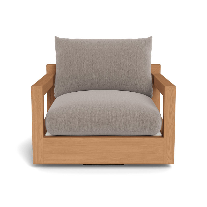 Pacific Teak Swivel Lounge Chair