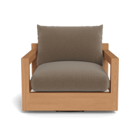 Pacific Teak Swivel Lounge Chair