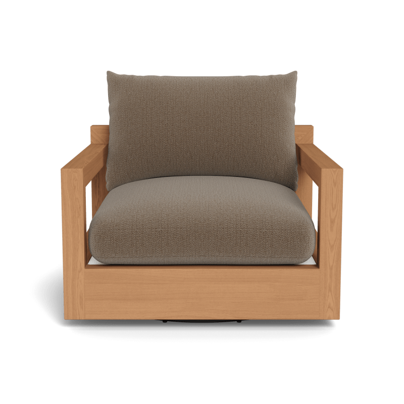Pacific Teak Swivel Lounge Chair