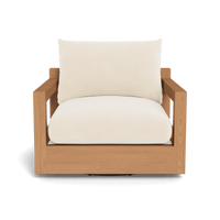 Pacific Teak Swivel Lounge Chair