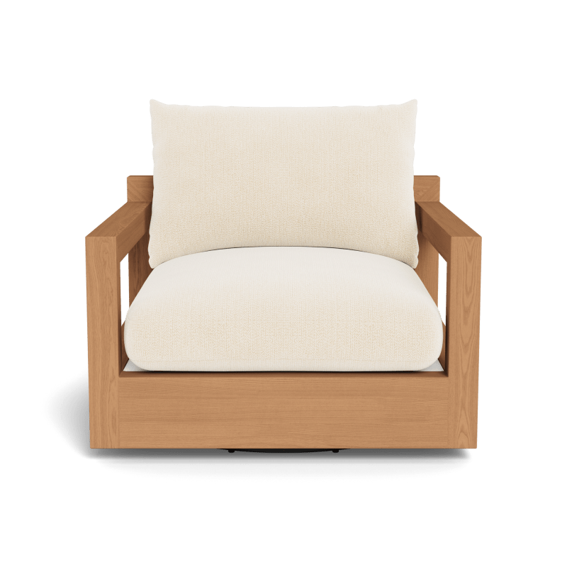 Pacific Teak Swivel Lounge Chair
