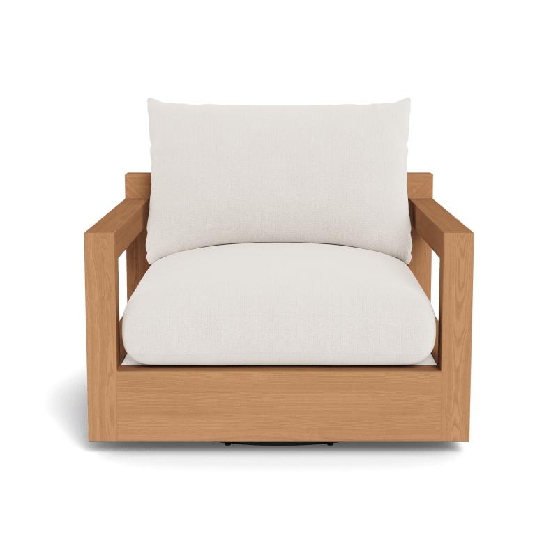 Pacific Teak Swivel Lounge Chair