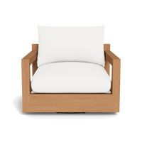 Pacific Teak Swivel Lounge Chair