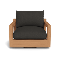 Pacific Teak Swivel Lounge Chair