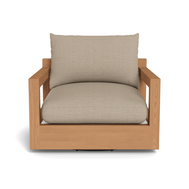 Pacific Teak Swivel Lounge Chair