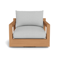 Pacific Teak Swivel Lounge Chair