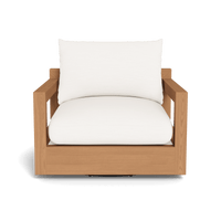 Pacific Teak Swivel Lounge Chair