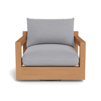 Pacific Teak Swivel Lounge Chair