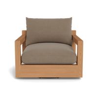Pacific Teak Swivel Lounge Chair