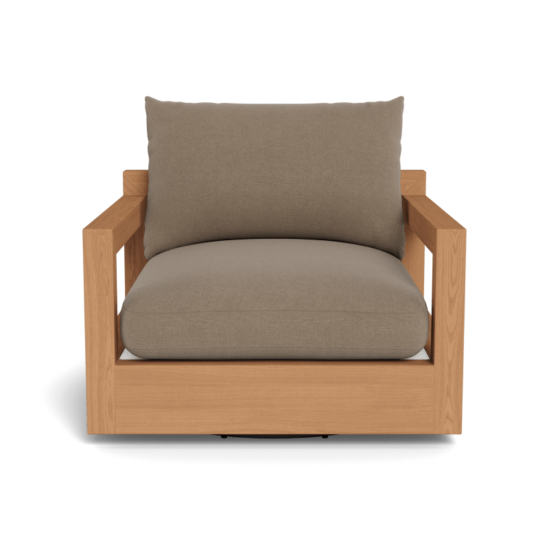 Pacific Teak Swivel Lounge Chair