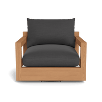 Pacific Teak Swivel Lounge Chair