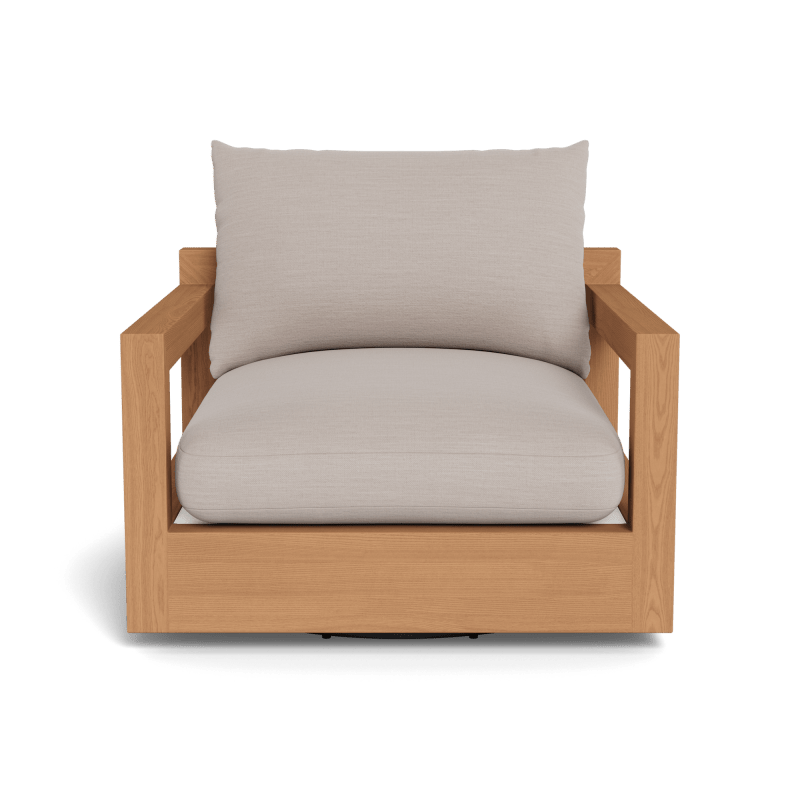 Pacific Teak Swivel Lounge Chair