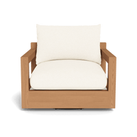 Pacific Teak Swivel Lounge Chair