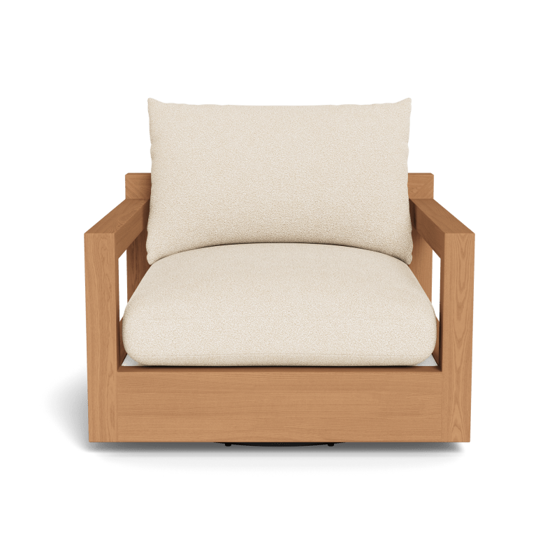 Pacific Teak Swivel Lounge Chair