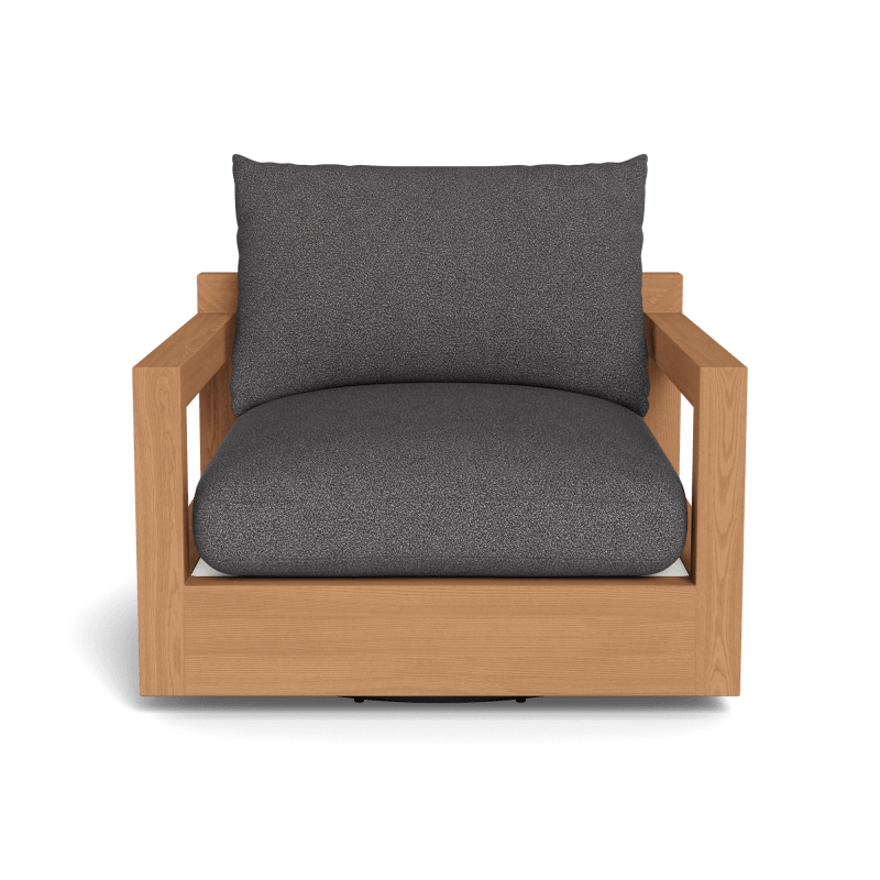 Pacific Teak Swivel Lounge Chair