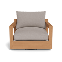 Pacific Teak Swivel Lounge Chair