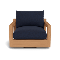 Pacific Teak Swivel Lounge Chair
