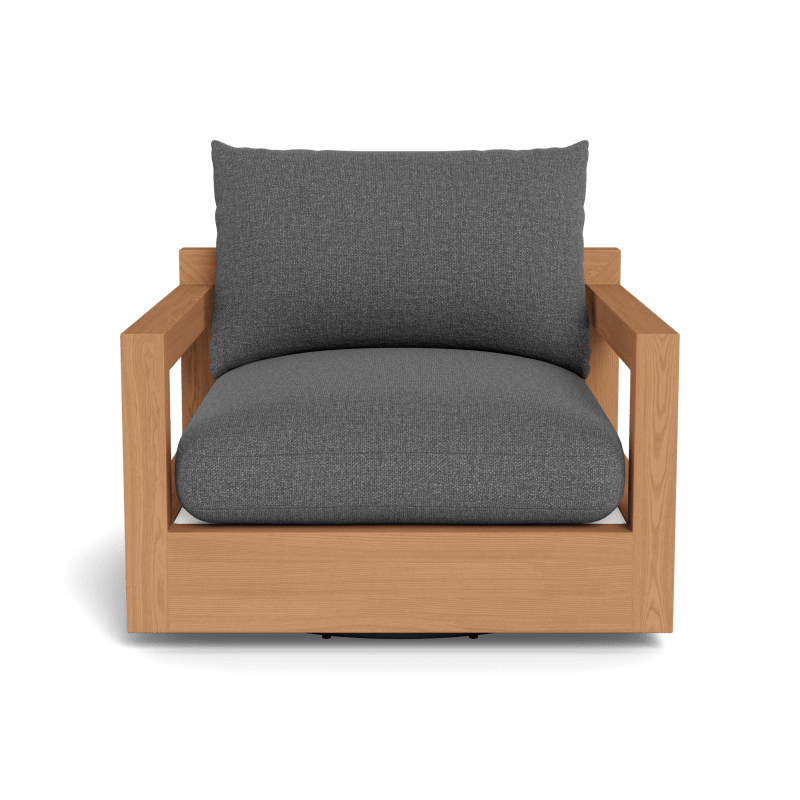 Pacific Teak Swivel Lounge Chair