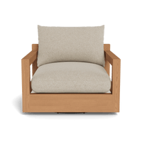 Pacific Teak Swivel Lounge Chair
