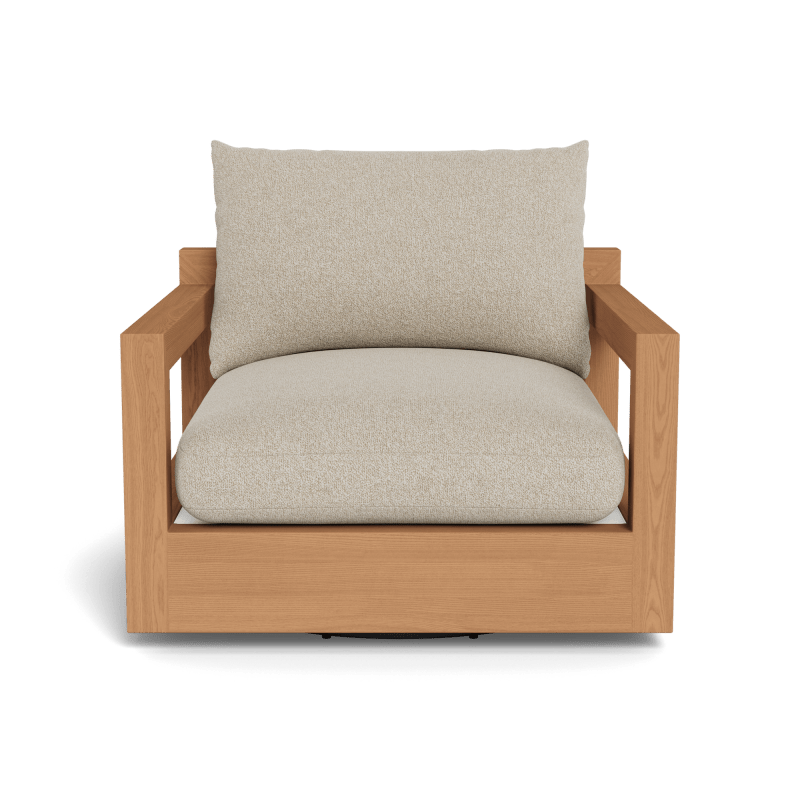 Pacific Teak Swivel Lounge Chair