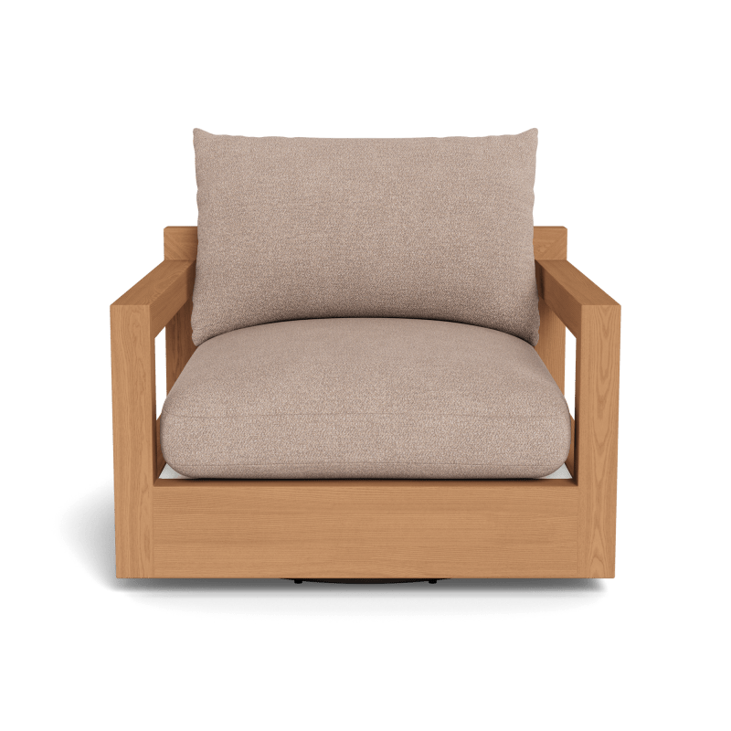 Pacific Teak Swivel Lounge Chair