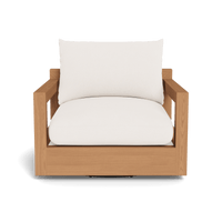 Pacific Teak Swivel Lounge Chair