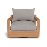 Pacific Teak Swivel Lounge Chair